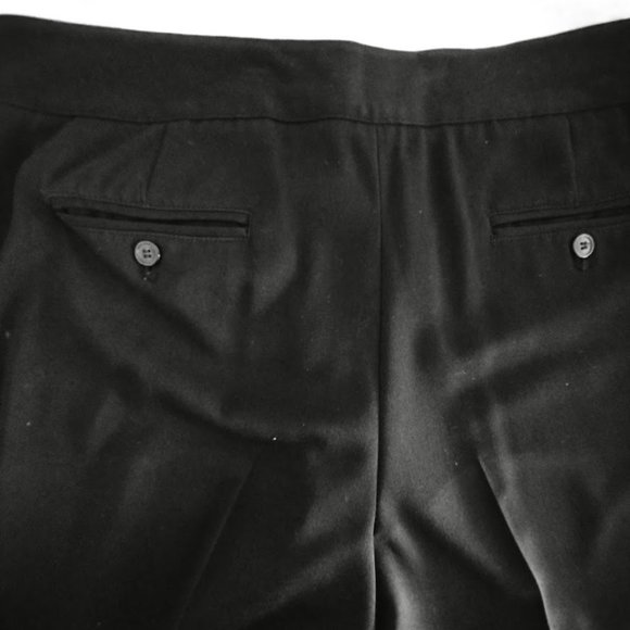 ATELIER LUXE Stretch Black Pants Size 10 - Picture 4 of 5